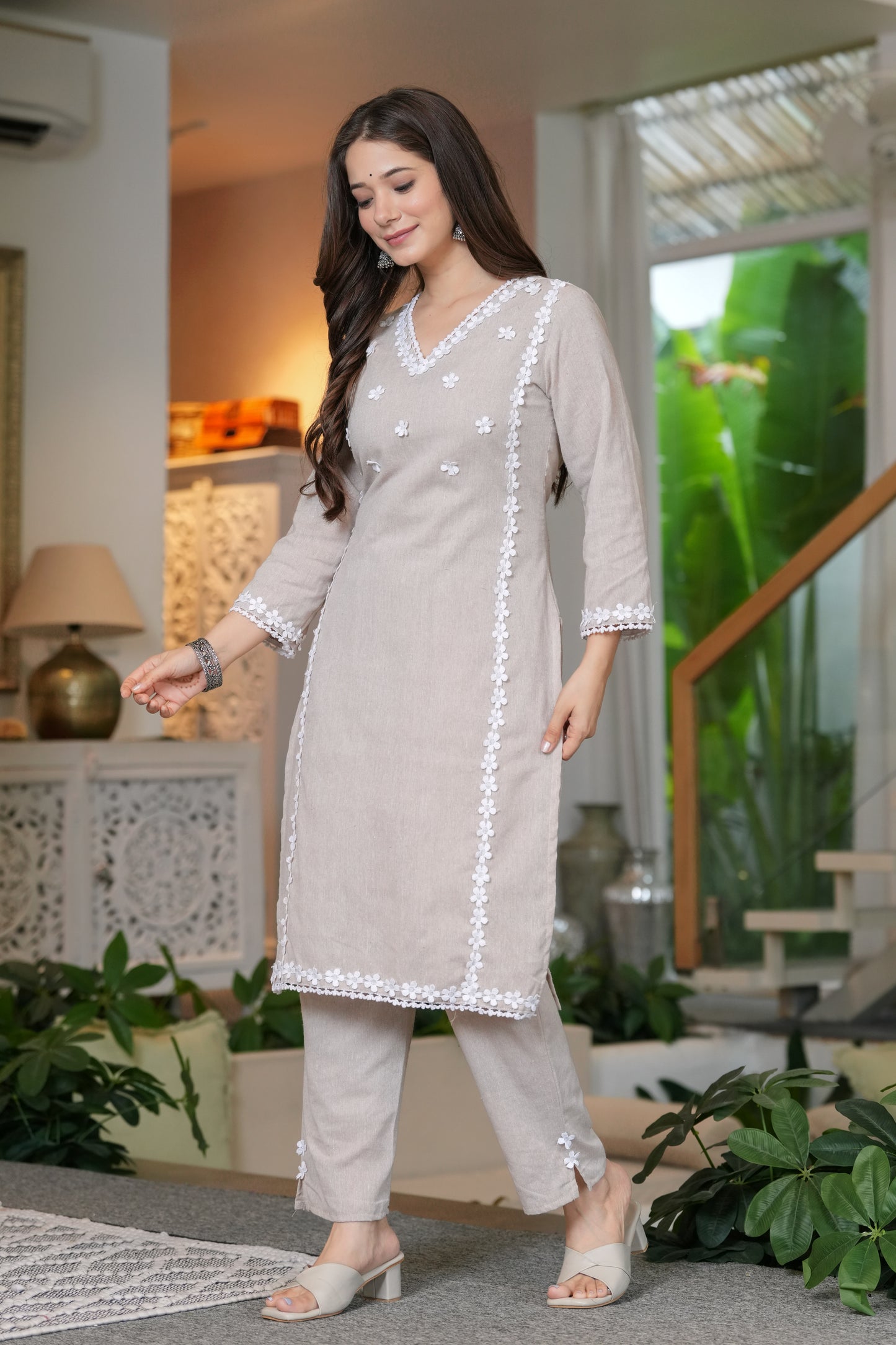 Beige Serenity Women’s Co-ord Set